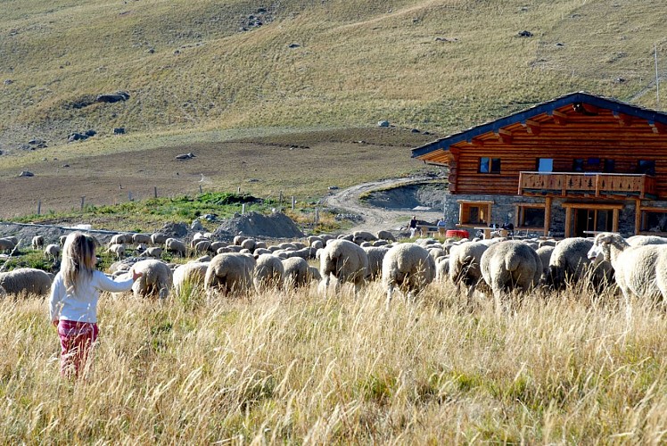 At the Col de Sarenne (1999 m)