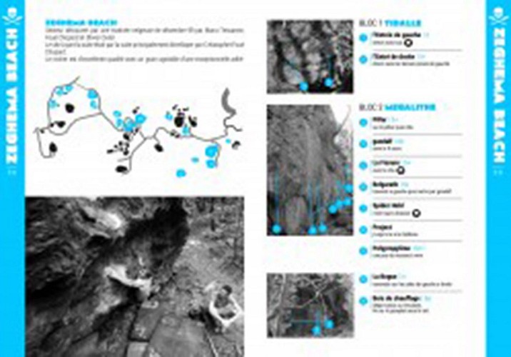 Site de blocs d'escalade Rioupéroux