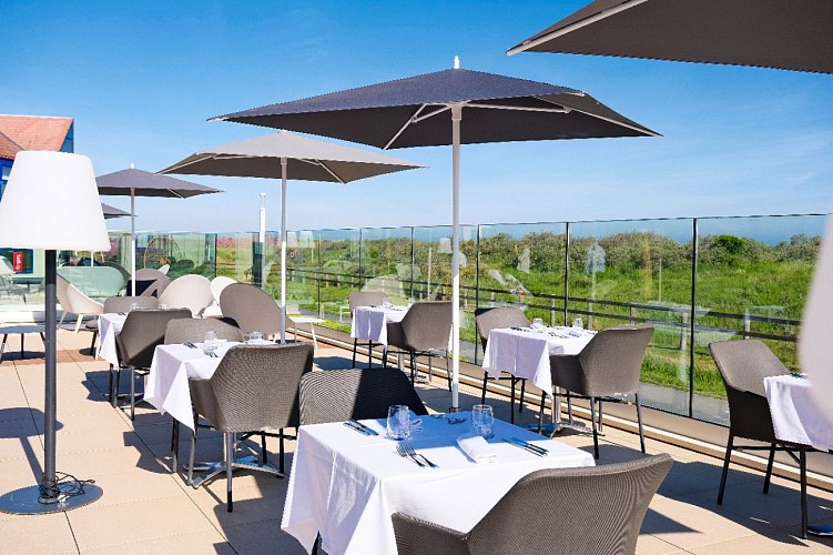 Thalazur Ouistreham Terrasse