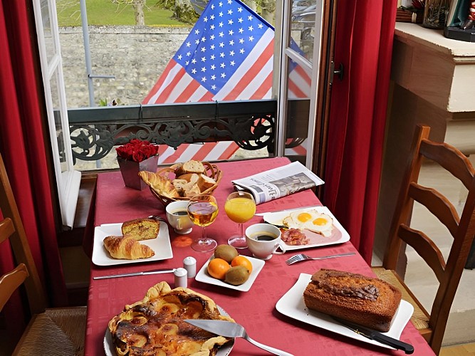 Hotel le Bayeux - petit déjeuner