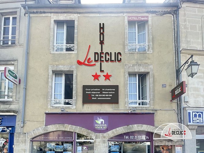 Devanture hôtel