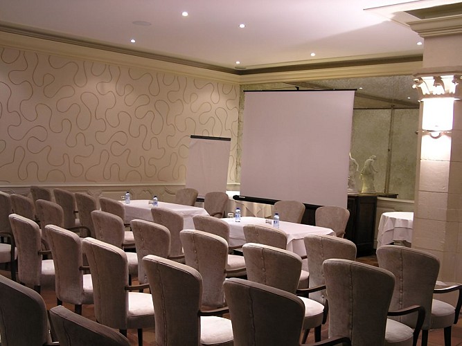 Hôtel Le Dauphin - Salle de séminaire en théâtre