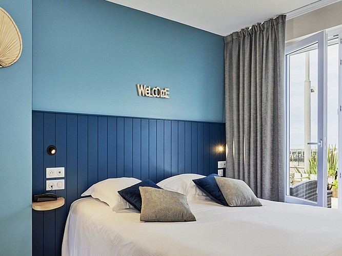 hotel-cremaillere-chambre-2-lit-courseulles