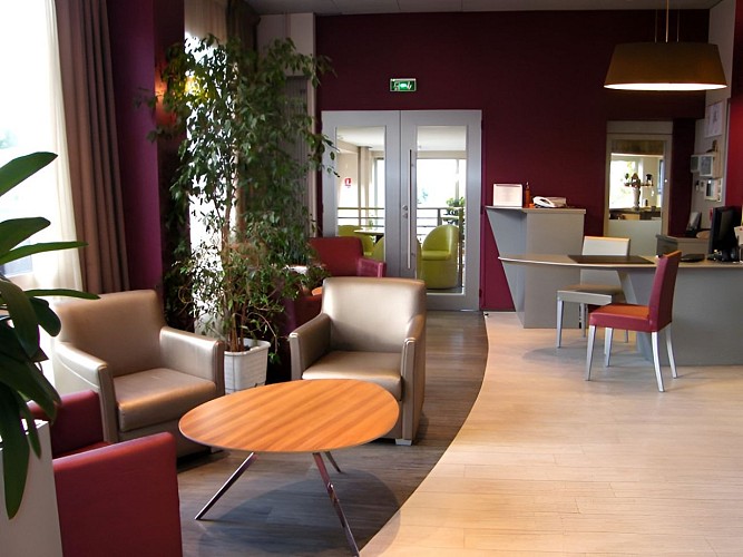 Hotel St-Pierre à Vire - accueil