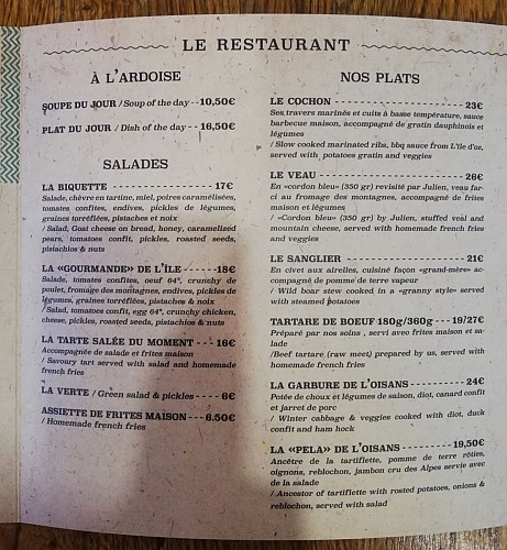 Restaurant L'Île d'Oz