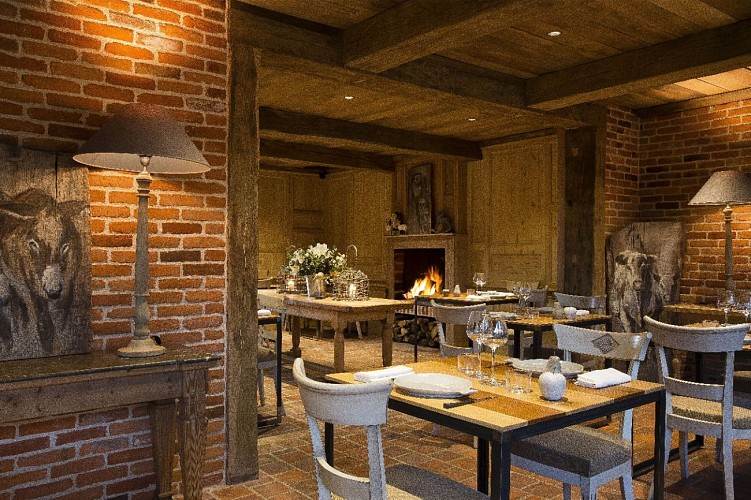 Auberge la Source - Restaurant avec cheminée