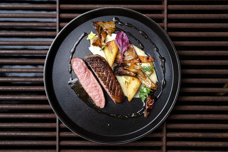 Auberge la Source - Plat Alexis Valton