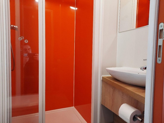 Salle de bain chambre double/twin