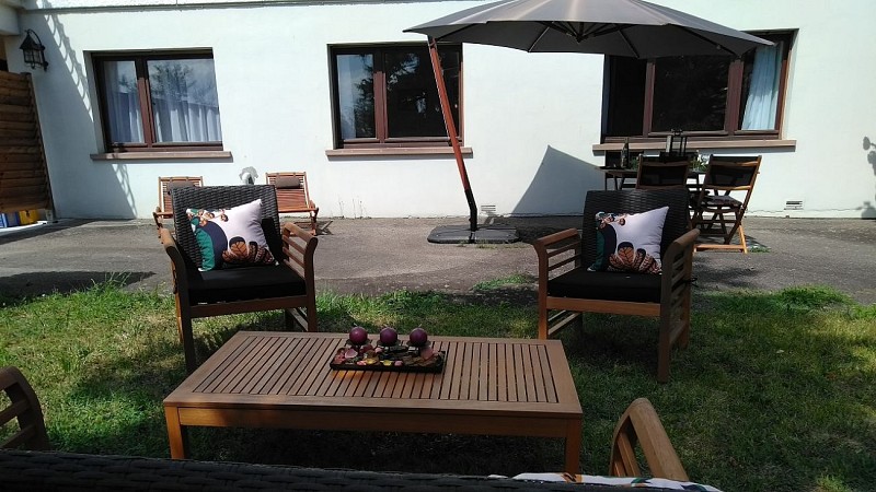 GITE MOSELLE TSIKY Jardin Extérieure