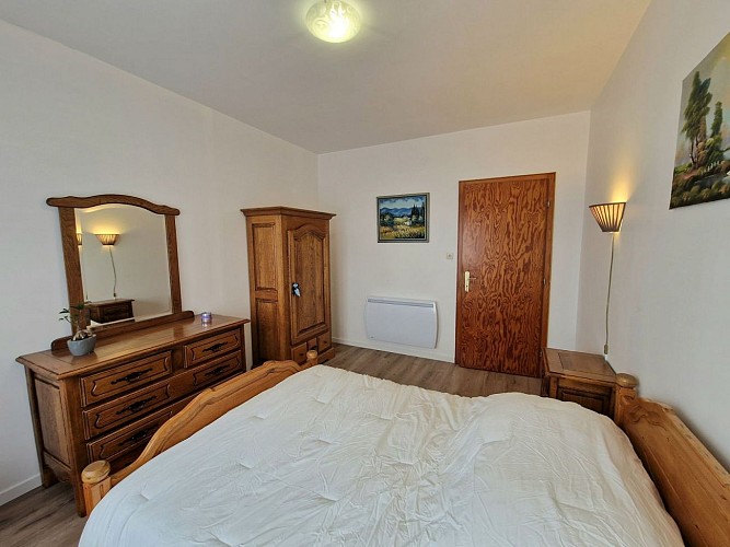 GITE MOSELLE TSIKY Chambre à coucher