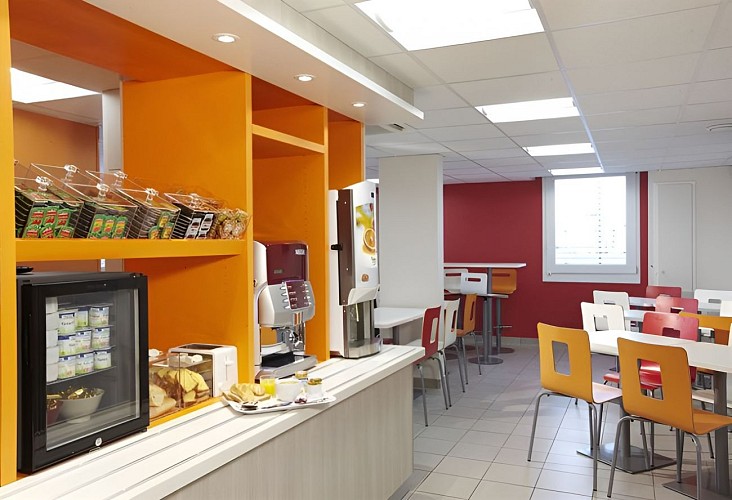 Première Classe Caen Nord - Salle Petit dej - ©Première Classe Caen Nord