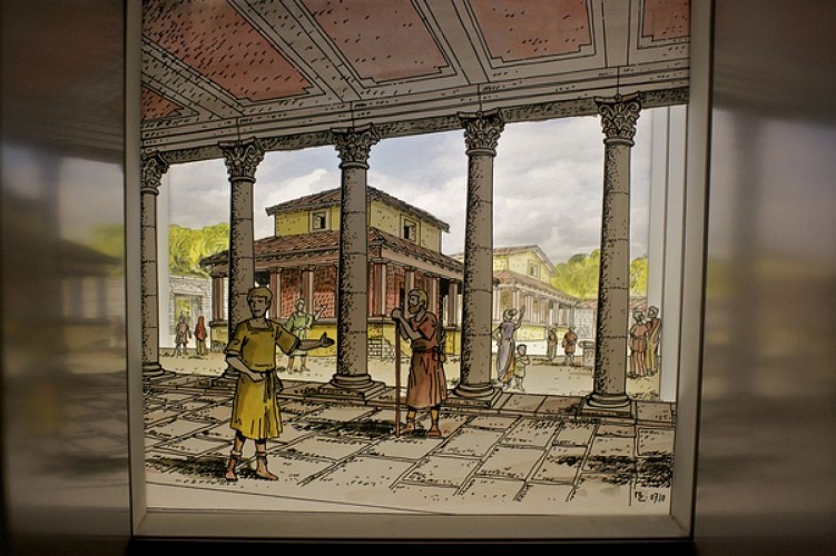 Yacimiento arqueológico y área de interpretación galo-romana