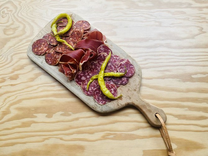 Planche charcuterie