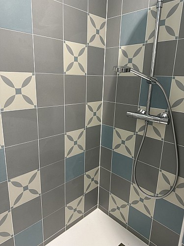 Douche du Gite Elite à Lacquy avec Gites de France Landes