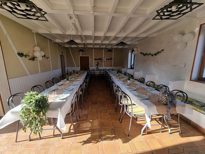 Salle réception 50 personnes