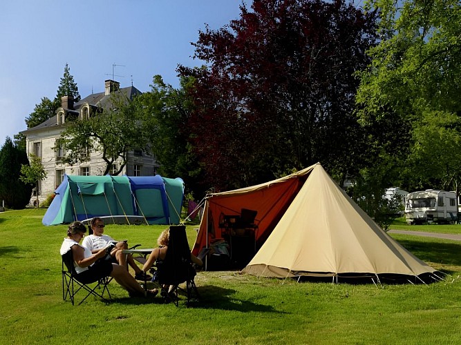 Castel Camping - Le Brevedent - emplacement tente