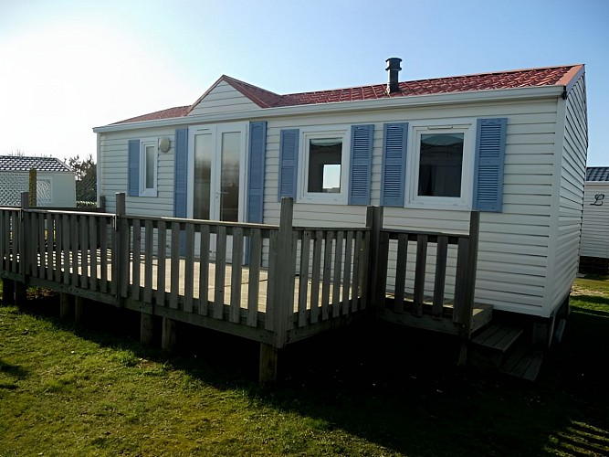 Oasis Camping - Merville Franceville - mobil home 1