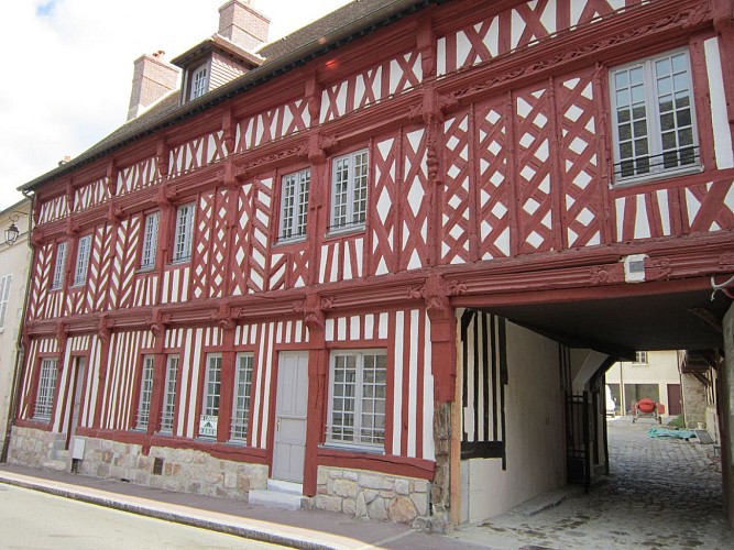Houdan, auberge de l'écu de France