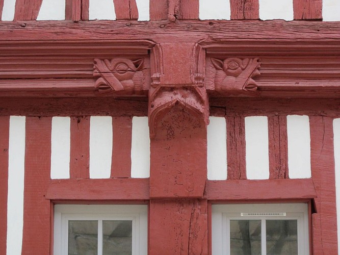 Houdan, auberge de l'écu de France