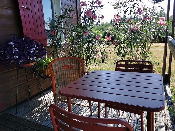 Les maisons de Coline - belle terrasse sans vis-à-vis et sans bruit