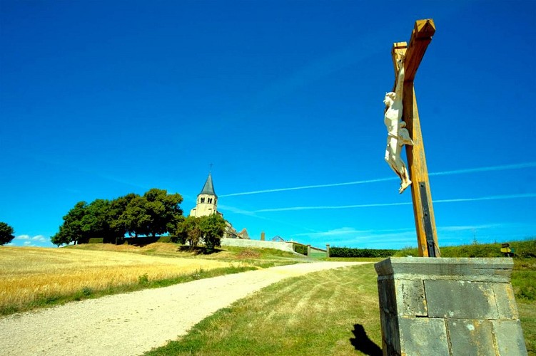 Butte de l'église Sainte-Radegonde