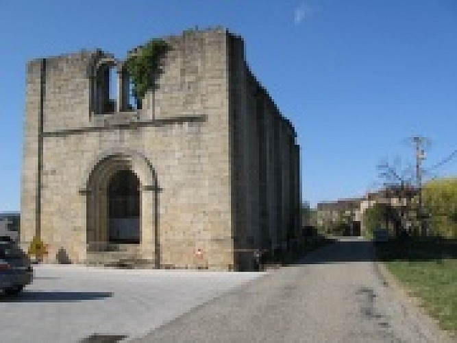 Eglise inachevée - hameau du Suel - Saint Genest de Beauzon