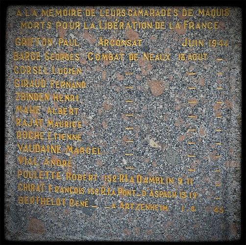 Stèle Le Gué de la Chaux