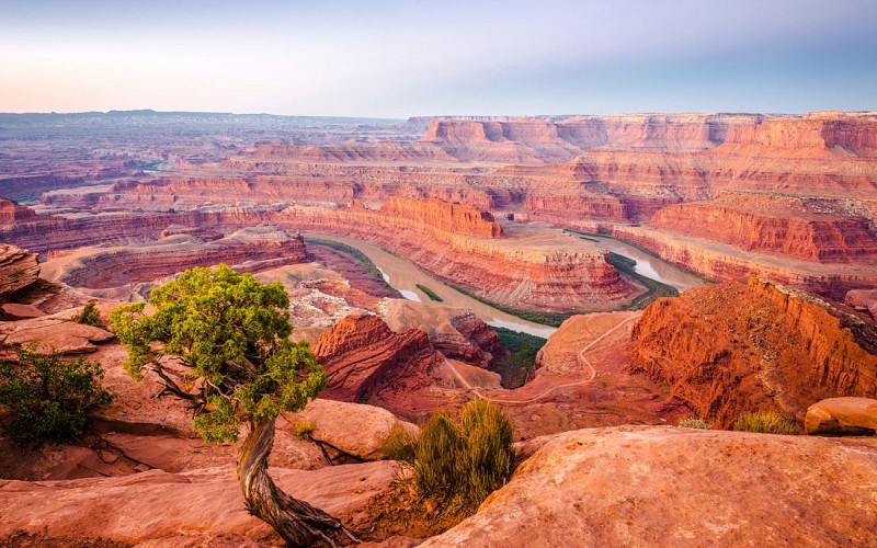 15-min Grand Canyon West Rim Helicopter Tour plus Canyon Floor Landing, Boat Ride with Optional Skywalk