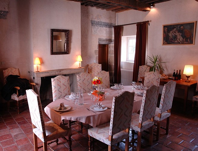 Château de Goutelas restaurant