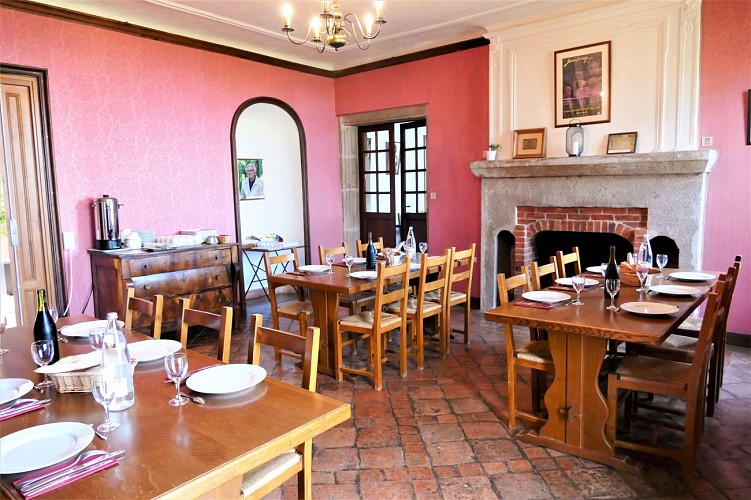 Château de Goutelas restaurant