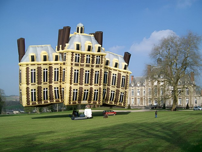 Ballon du château de Balleroy