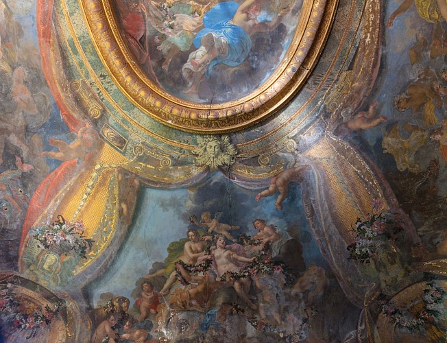 Plafond du salon d'honneur ©Nick Carter