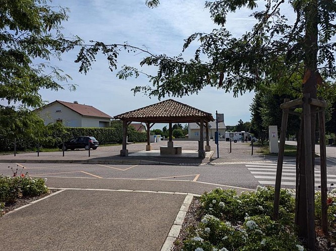 Wohnmobilstellplatz in Bruley