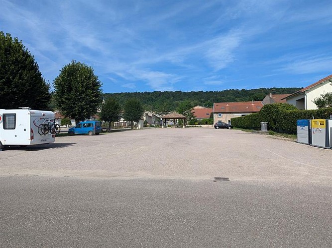 Wohnmobilstellplatz in Bruley