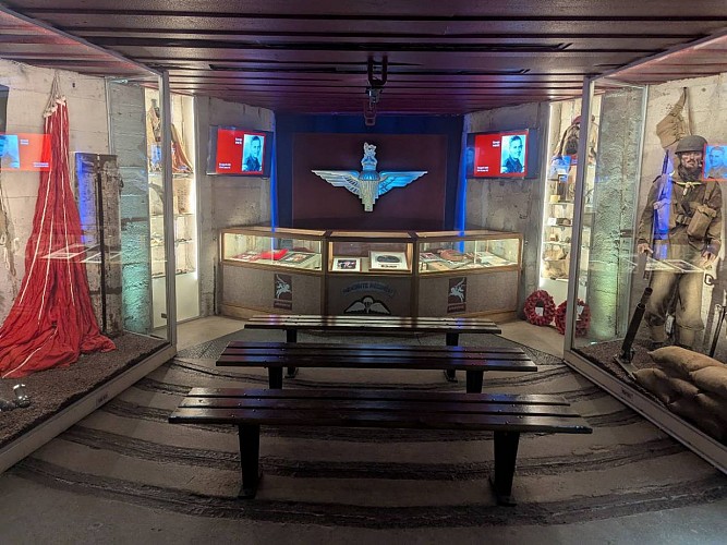 16 Bunker des parachutistes - MUSÉE DE LA BATTERIE DE MERVILLE 14