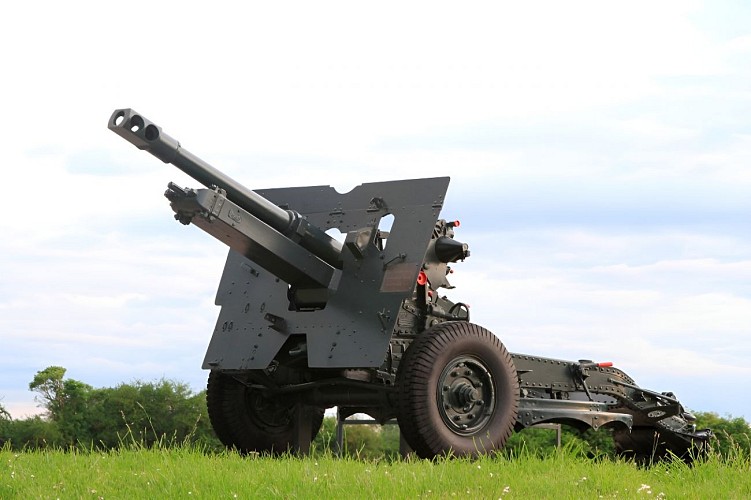 19 Canon 25 pounder - MUSÉE DE LA BATTERIE DE MERVILLE 14