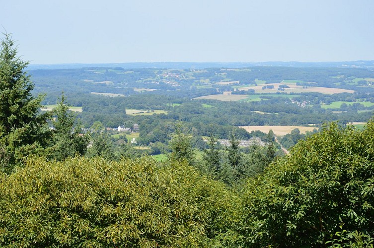 Point de vue à l'oratoire Notre-Dame-de-la-Garde