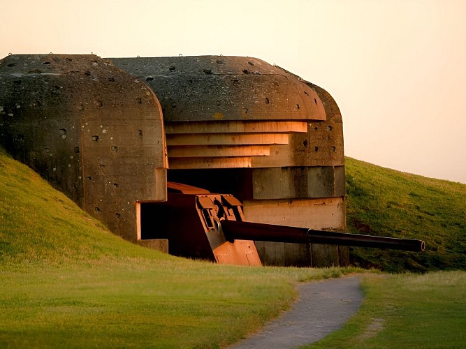 Batterie allemande de Longues sur Mer