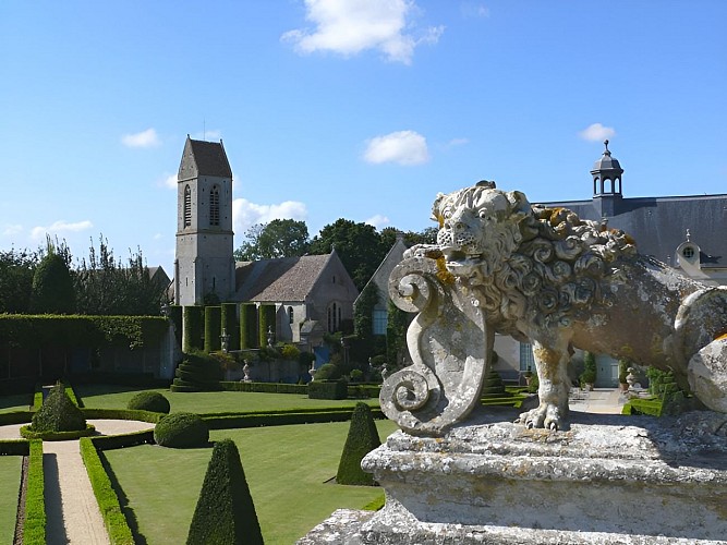 Jardins du château de Brécy