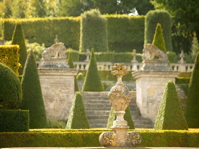 Jardins du château de Brécy