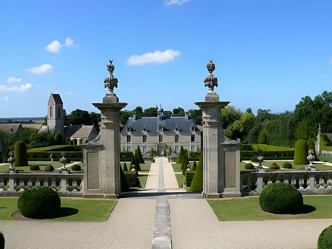 Jardins du château de Brécy