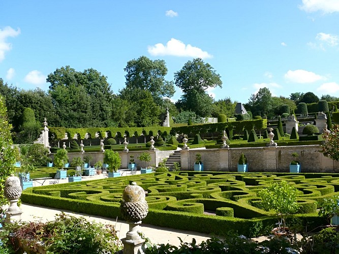 Jardins du château de Brécy