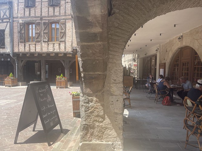 L'auberge des arcades coté bar