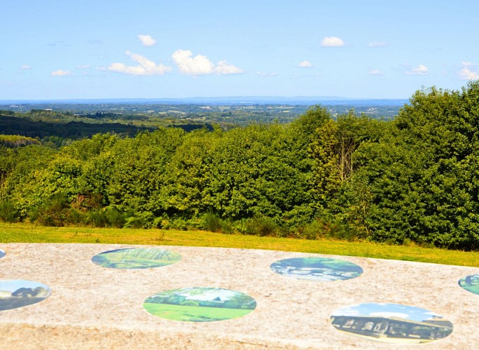 Le Grand Puyconnieux - Table d'orientation