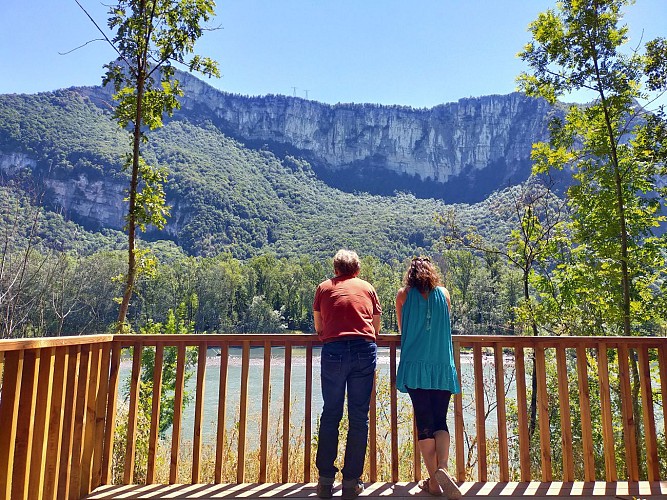 Aire de service cyclo Belle Via Vallée de l'Isère