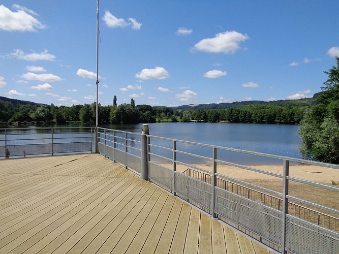 Swimming - Plan d'Eau de Saint-Eloy-les-Mines