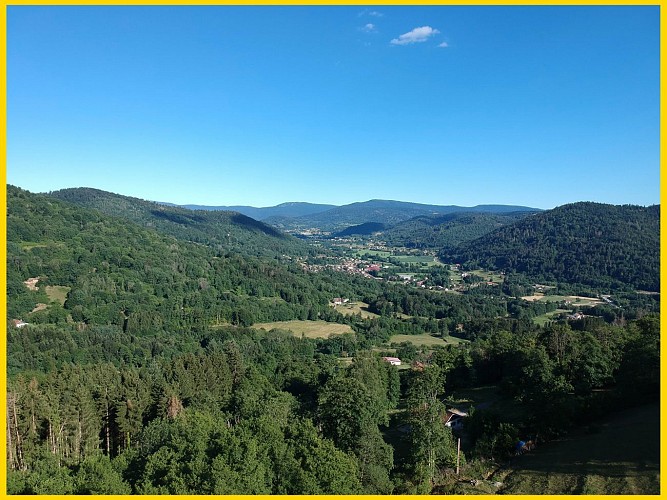 la vue magnifique du Haut Pré