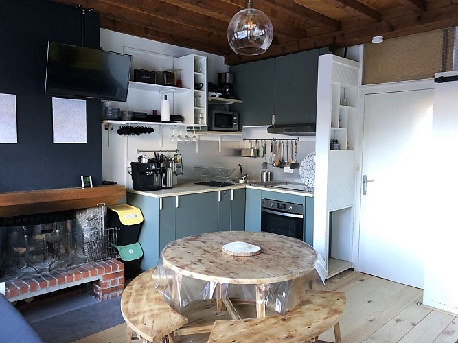 Val de Ley - vue cuisine