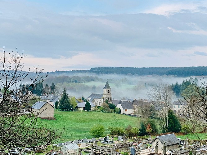 le village de Saint Merd les Oussines