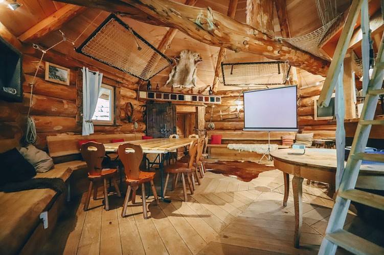 Les cabanes du Salève - Espace de travail